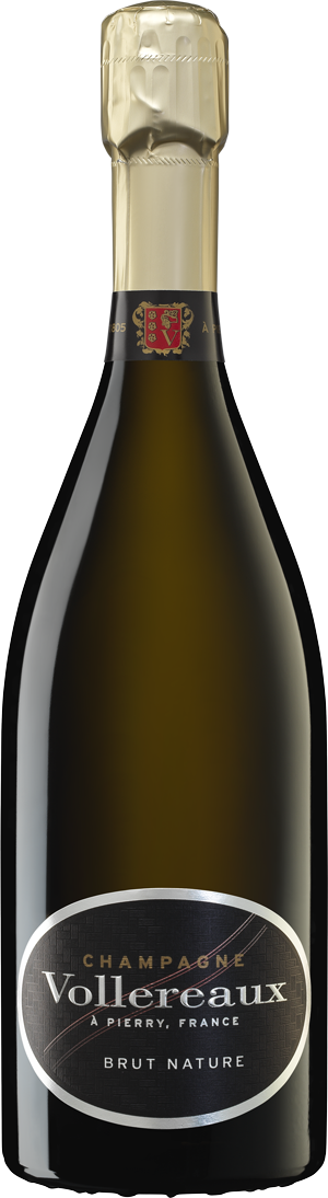 VOLLEREAUX :: CHAMPAGNE BLANC DE NOIRS BRUT NATURE 0,75 L.